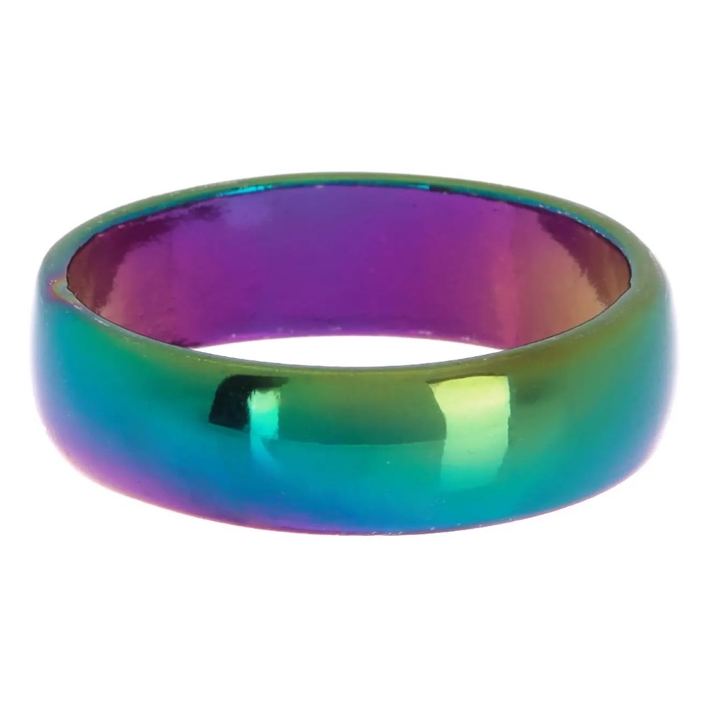 Abound NWT Rainbow Oil Slick Band Ring